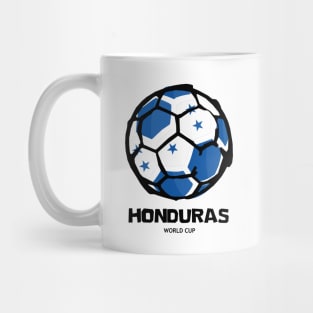 Honduras Football Country Flag Mug